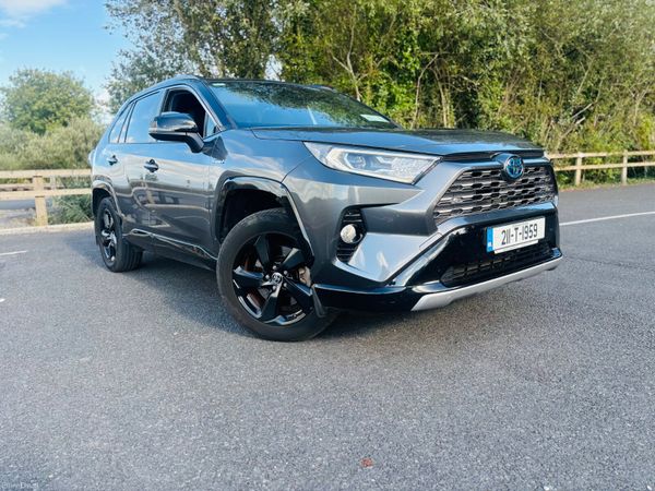 Toyota RAV4 SUV, Petrol Hybrid, 2021, Grey