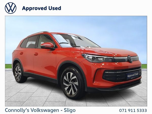 Volkswagen Tiguan SUV, Diesel, 2024, Red
