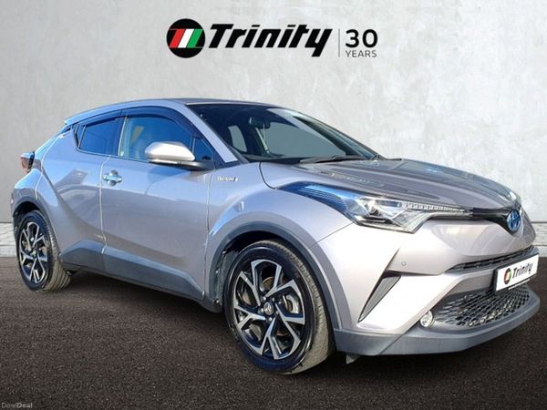 Toyota C-HR SUV, Petrol Hybrid, 2018, Silver