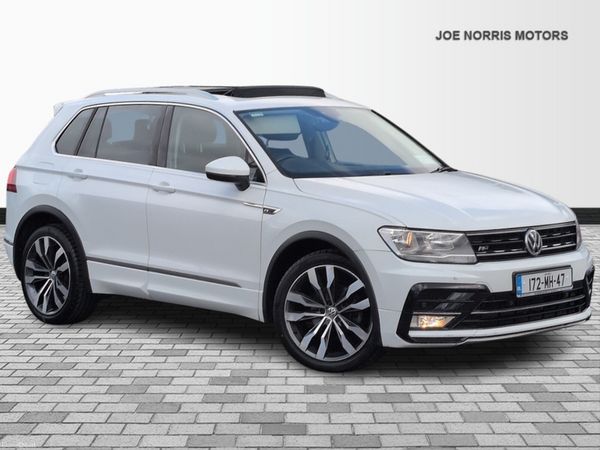 Volkswagen Tiguan SUV, Diesel, 2017, White