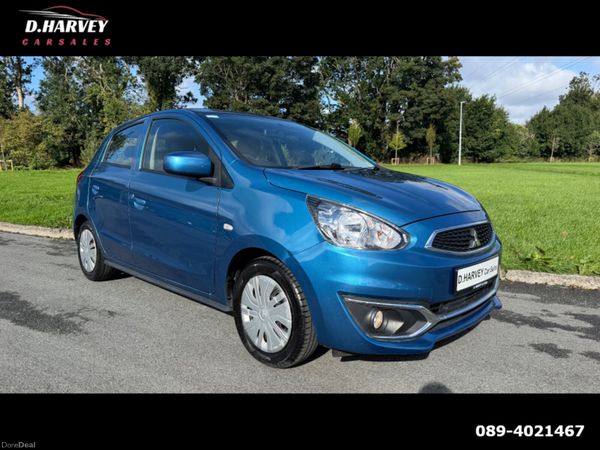 Mitsubishi Space Star Hatchback, Petrol, 2019, Blue