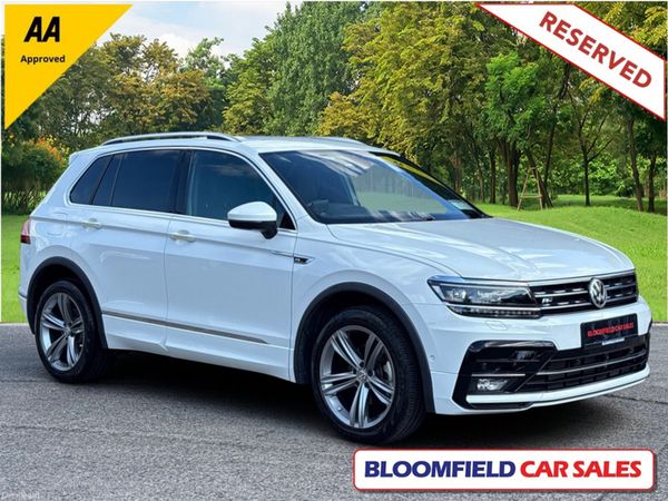Volkswagen Tiguan SUV, Diesel, 2019, White