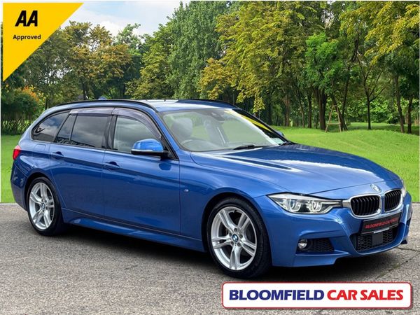 BMW 3-Series Estate, Diesel, 2015, Blue