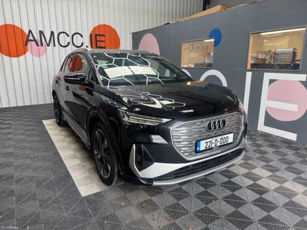 Audi Q4 e-tron SUV, Electric, 2022, Black