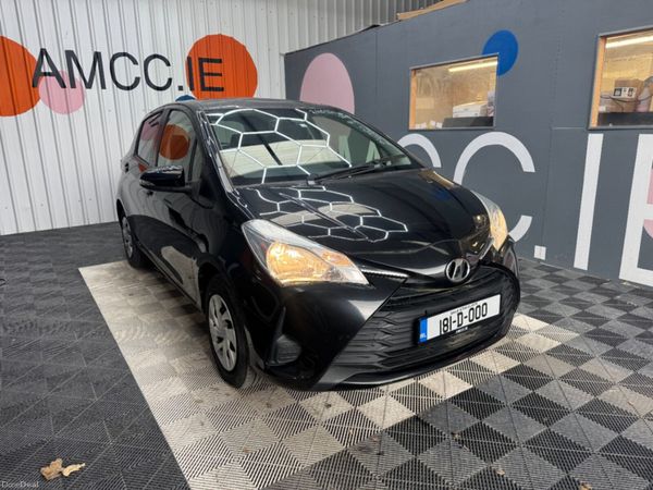 Toyota Vitz Hatchback, Petrol, 2018, Black