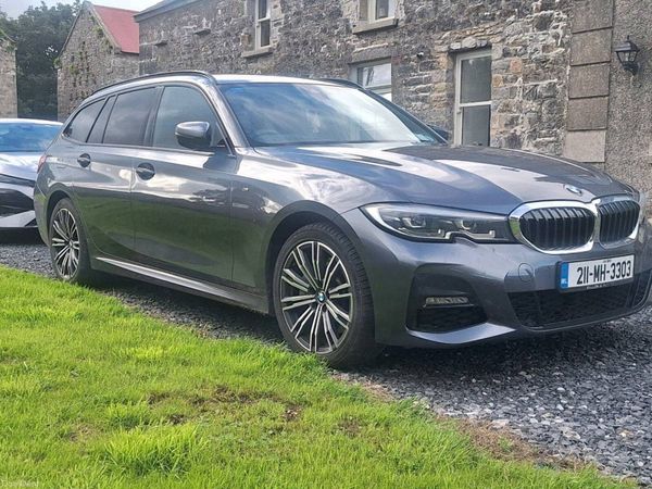 BMW 3-Series Estate, Petrol Plug-in Hybrid, 2021, Grey
