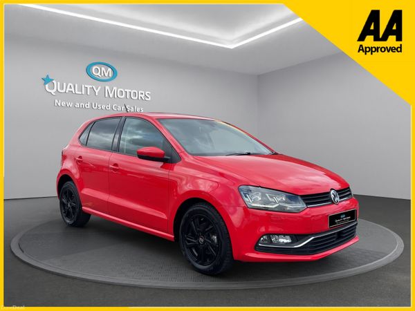 Volkswagen Polo Hatchback, Petrol, 2018, Red