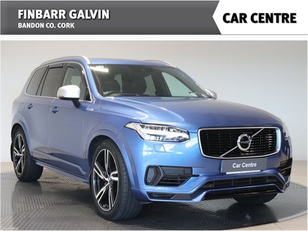 Volvo XC90 SUV, Petrol Plug-in Hybrid, 2019, Blue