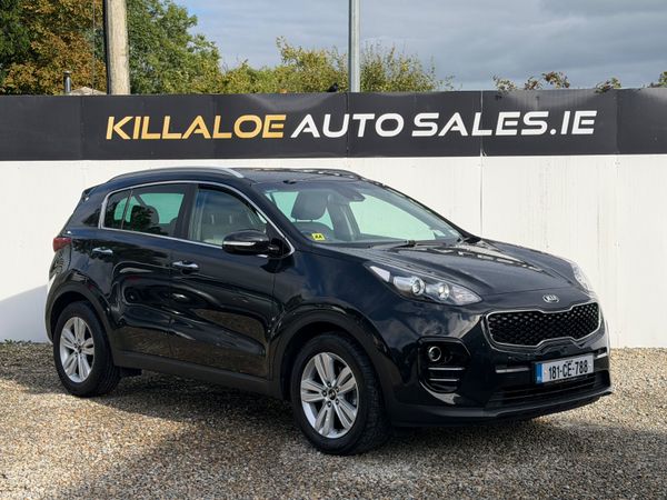 Kia Sportage SUV, Diesel, 2018, Black