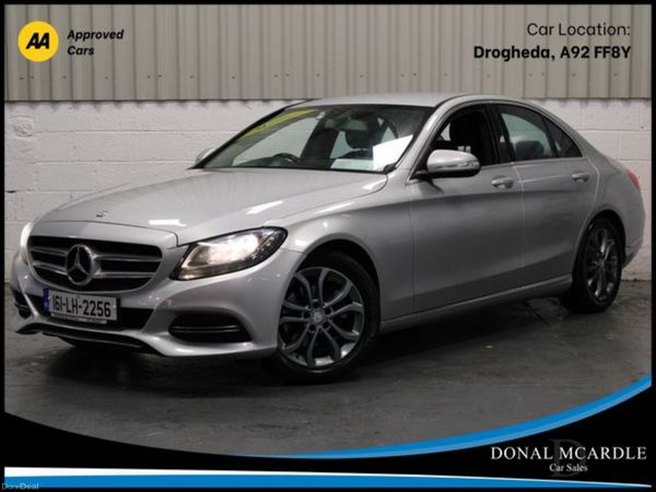 Mercedes-Benz C-Class Saloon, Diesel, 2016, Silver