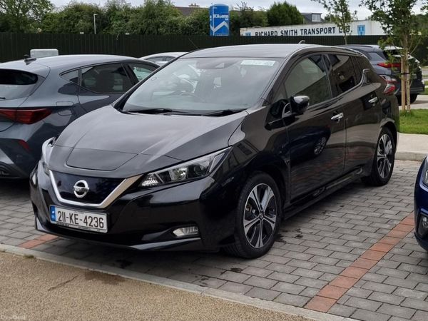 Nissan Leaf Hatchback, Electric, 2021, Black