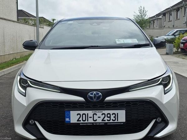 Toyota Corolla Hatchback, Petrol Hybrid, 2020, White
