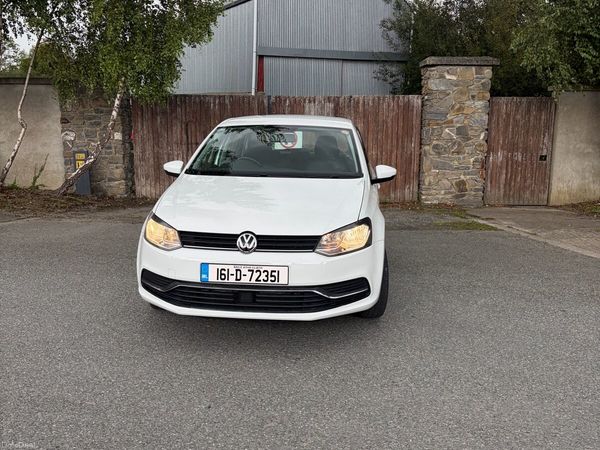 Volkswagen Polo Hatchback, Petrol, 2016, White