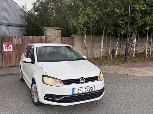 Volkswagen Polo Hatchback, Petrol, 2016, White
