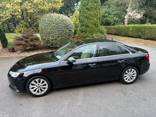 Audi A4 Saloon, Diesel, 2017, Black