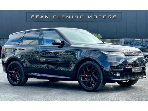 Land Rover Range Rover Sport Estate, Petrol Hybrid, 2026, Black