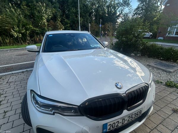 BMW 3-Series Saloon, Petrol Plug-in Hybrid, 2020, White