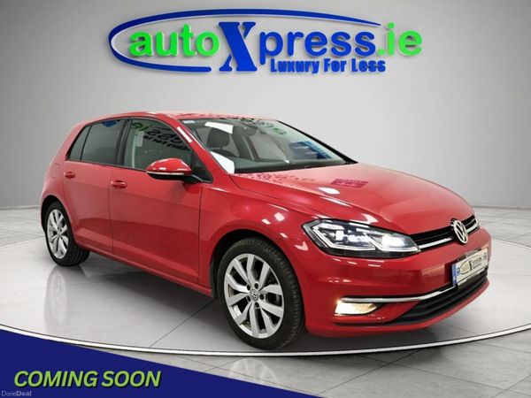 Volkswagen Golf Hatchback, Petrol, 2017, Red