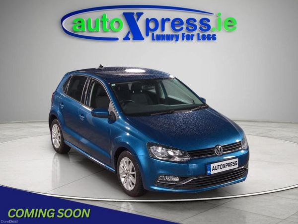 Volkswagen Polo Hatchback, Petrol, 2017, Blue