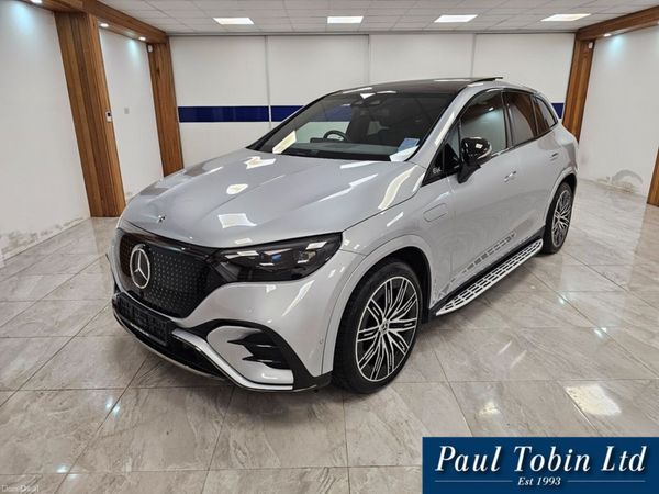 Mercedes-Benz EQE SUV, Electric, 2025, Silver