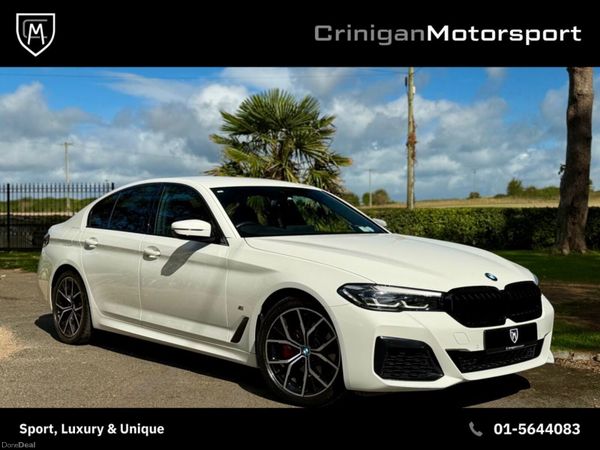 BMW 5-Series Saloon, Diesel, 2021, White