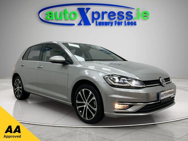 Volkswagen Golf Hatchback, Diesel, 2019, Silver