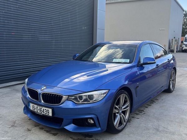 BMW 4-Series Saloon, Diesel, 2015, Blue