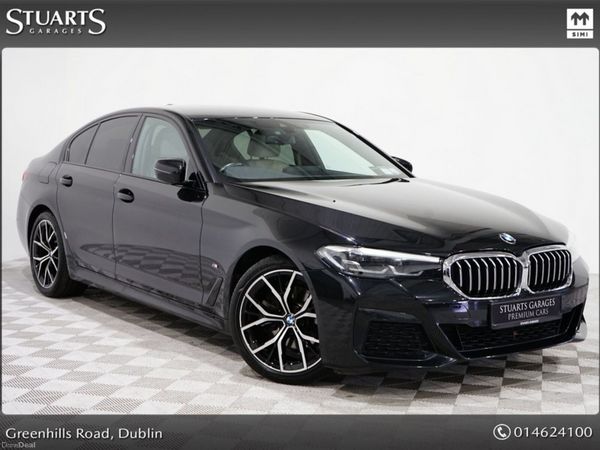 BMW 5-Series Saloon, Diesel, 2022, Black