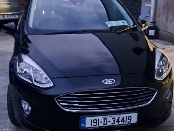 Ford Fiesta Hatchback, Petrol, 2019, Black
