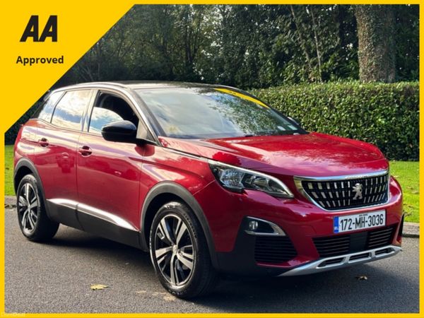 Peugeot 3008 SUV, Diesel, 2017, Red
