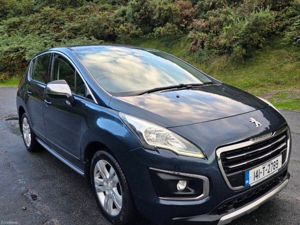 Peugeot 3008 SUV, Diesel, 2014, Blue