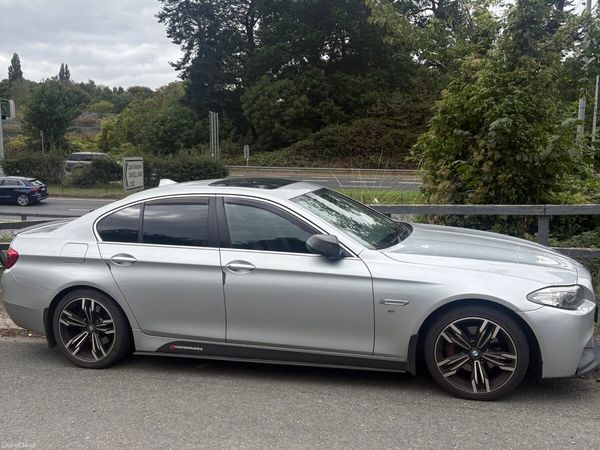 BMW 5-Series Saloon, Diesel, 2013, Silver