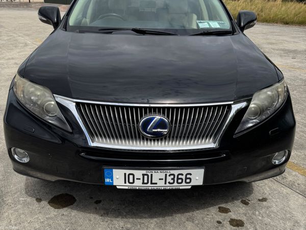 Lexus RX SUV, Petrol Hybrid, 2010, Black