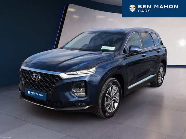 Hyundai Santa Fe SUV, Diesel, 2020, Blue