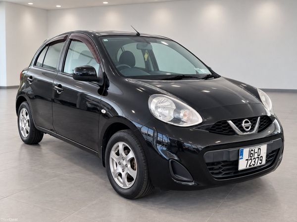 Nissan March Hatchback, Petrol, 2016, Black