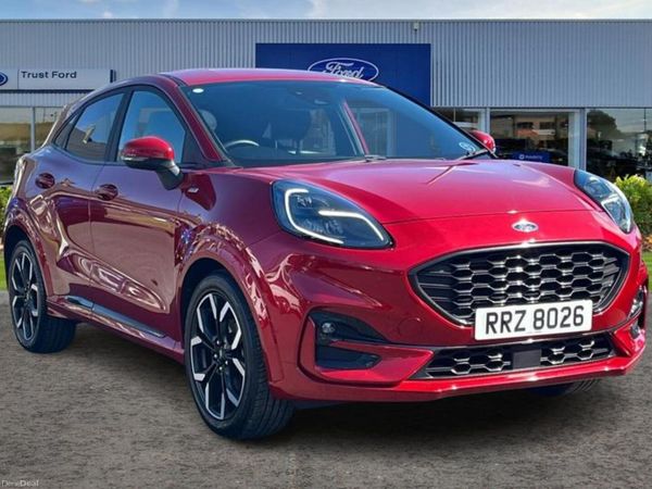 Ford Puma Hatchback, Petrol, 2020, Red