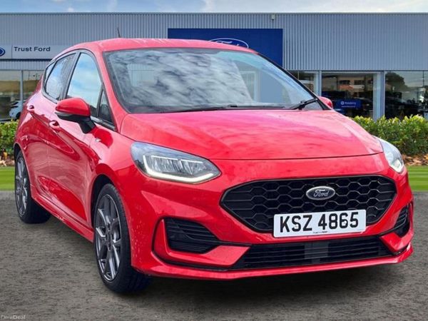 Ford Fiesta Hatchback, Petrol, 2023, Red