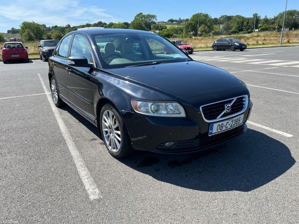 Volvo S40 Saloon, Ethanol Petrol, 2008, Black