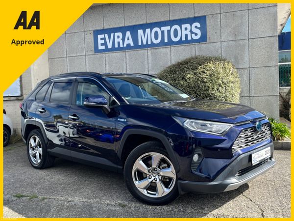 Toyota RAV4 SUV, Petrol Hybrid, 2020, Blue