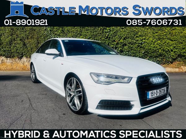 Audi A6 Saloon, Diesel, 2015, White