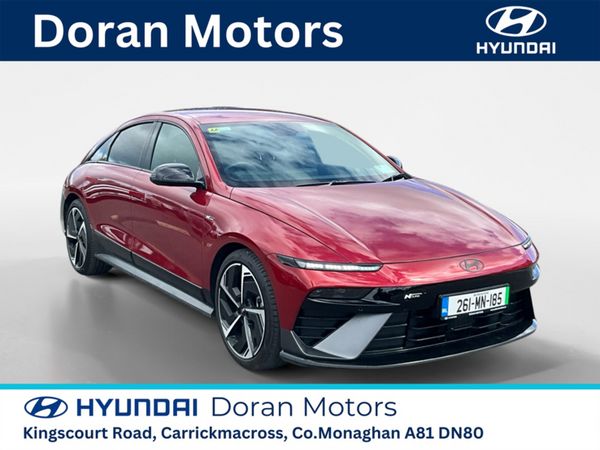 Hyundai IONIQ 6 Saloon, Electric, 2026, Red