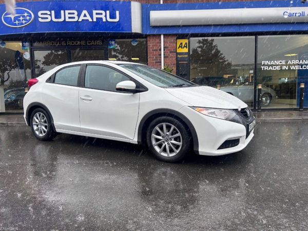 Honda Civic Hatchback, Petrol, 2013, White