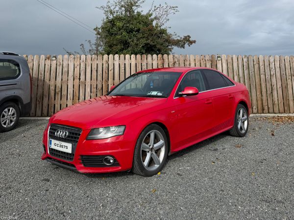 Audi A4 Saloon, Diesel, 2010, Red