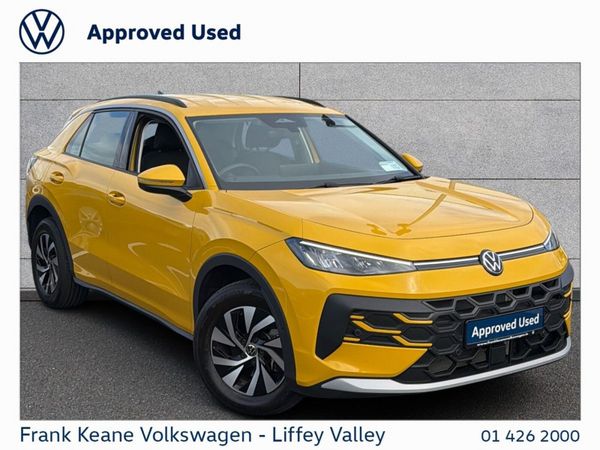 Volkswagen T-Roc SUV, Petrol, 2026, Yellow