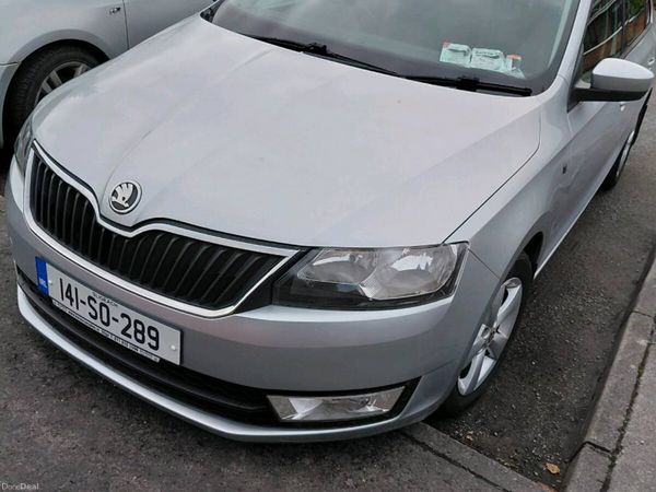 Skoda Rapid Saloon, Petrol, 2014, Silver
