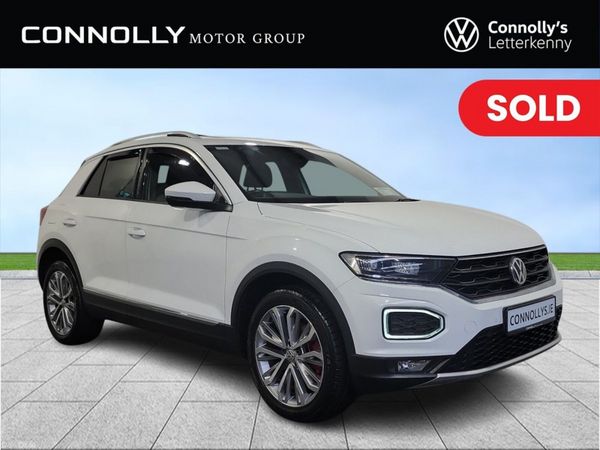 Volkswagen T-Roc SUV, Petrol, 2018, White