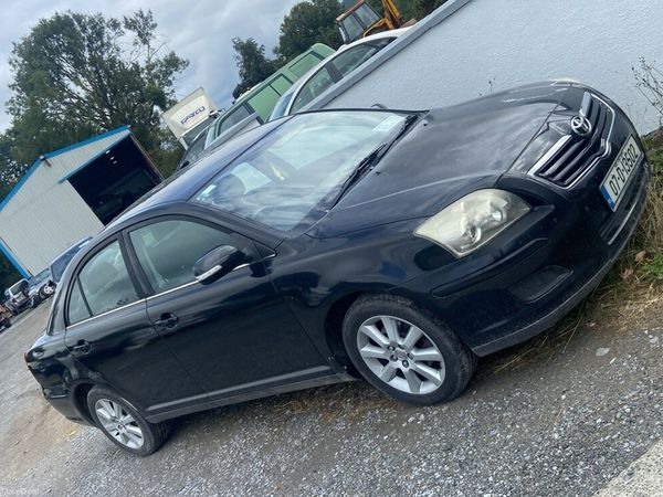 Toyota Avensis Saloon, Petrol, 2007, Black