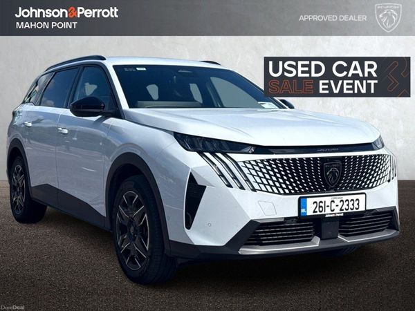 Peugeot 5008 MPV, Petrol, 2026, White