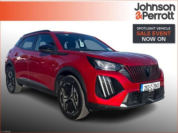 Peugeot 2008 MPV, Petrol, 2025, Red