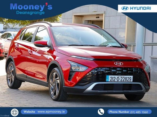 Hyundai Bayon Estate, Petrol, 2021, Red